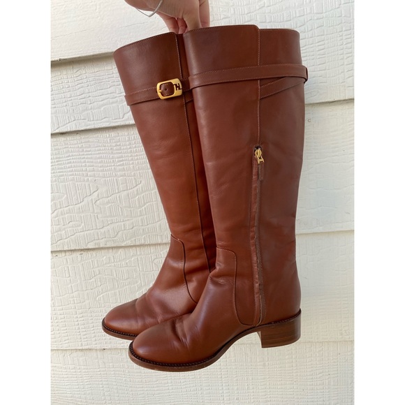 Fendi Shoes - Fendi Brown Leather Boots